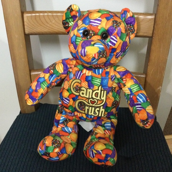 Candy Crush Bear 2014 Plush 12” - Picture 1 of 7
